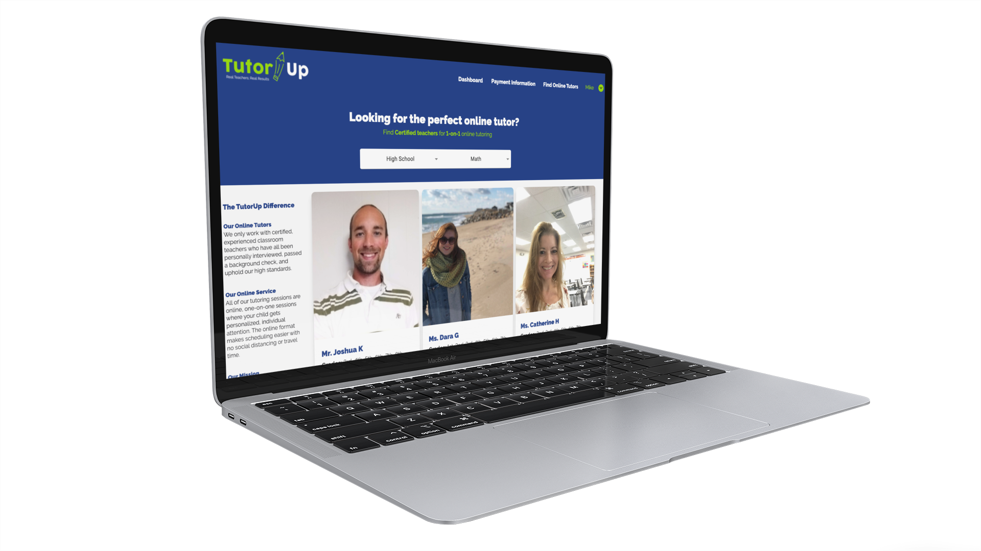TutorUp Online Tutor Directory TutorUp Online Tutors